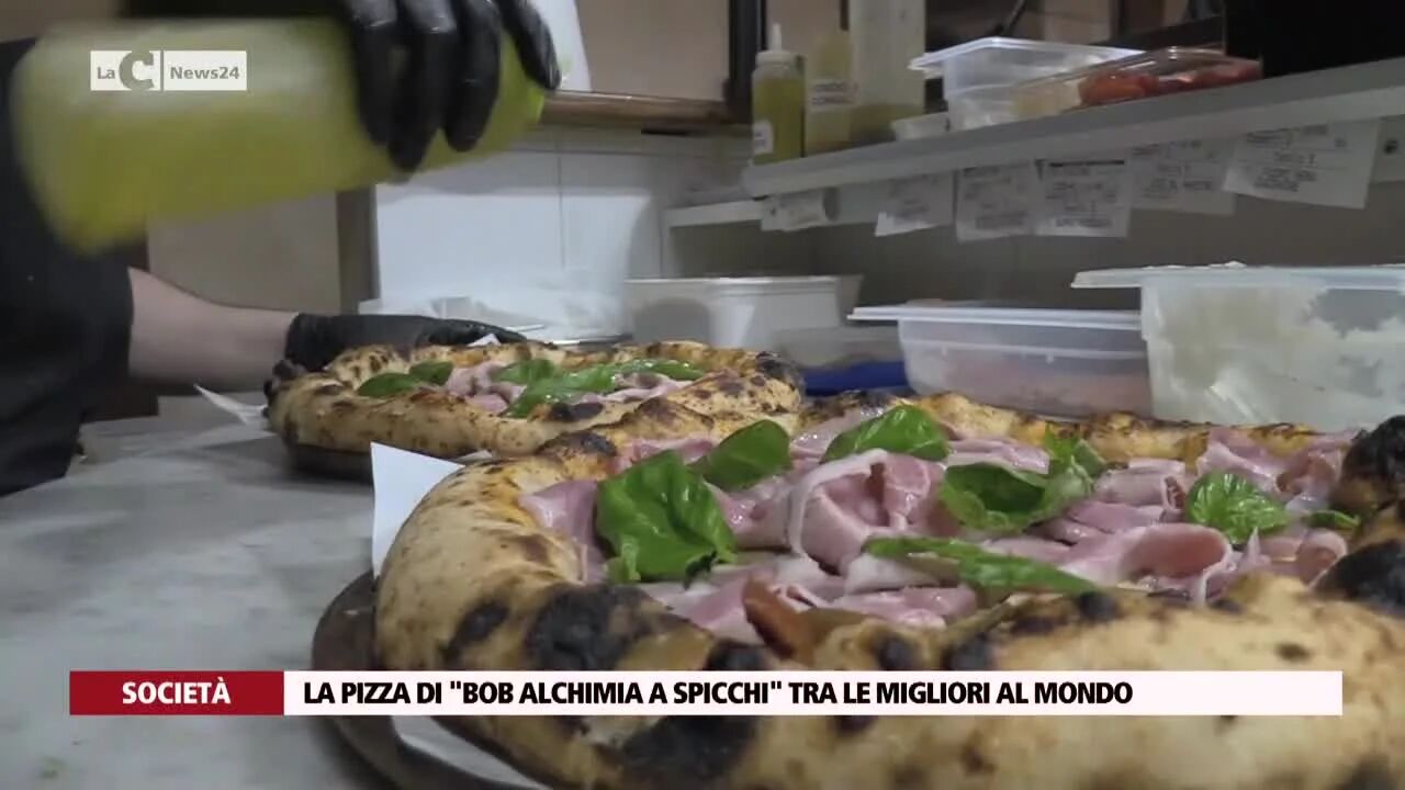 La pizza di "bob alchimia a spicchi" tra le migliori al mondo