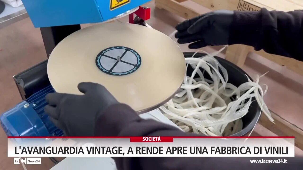 L'avanguardia vintage, a Rende apre una fabbrica di vinili