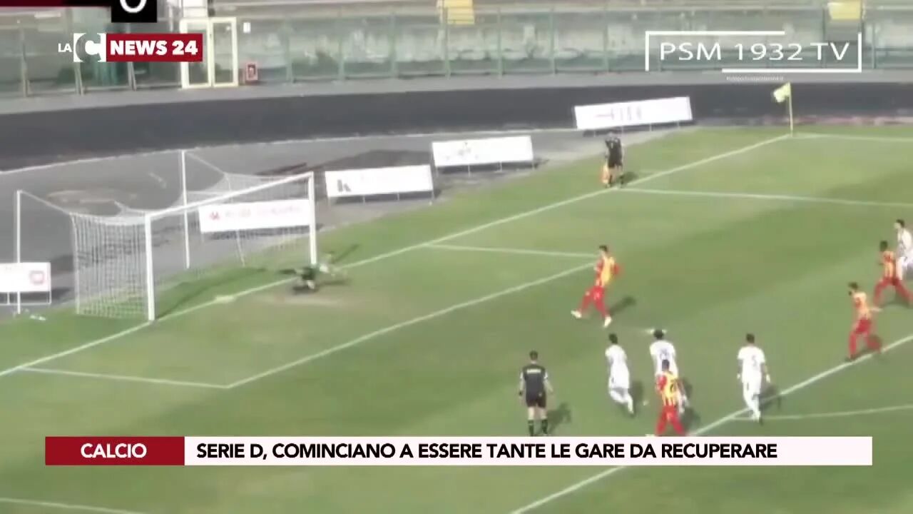 Serie D, cominciano a essere tante le gare da recuperare