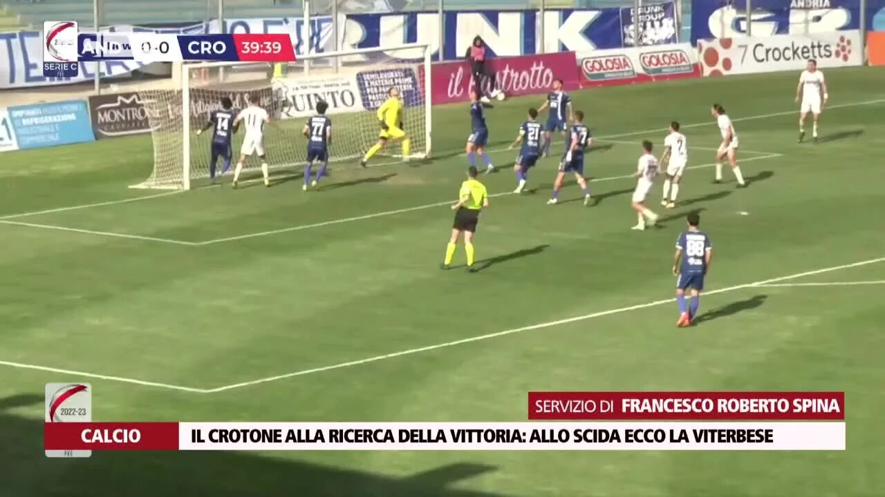 Il Crotone alla ricerca della vittoria allo Scida ecco la Viterbese