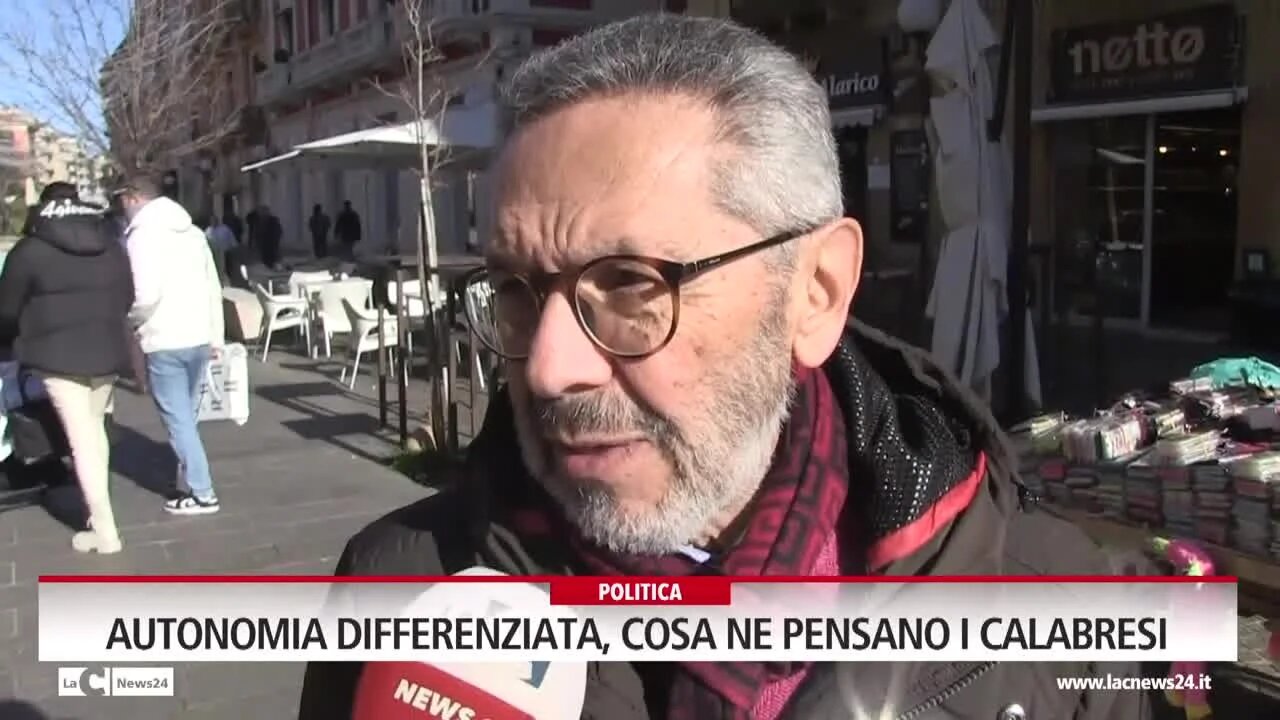 Autonomia differenziata, cosa ne pensano i calabresi