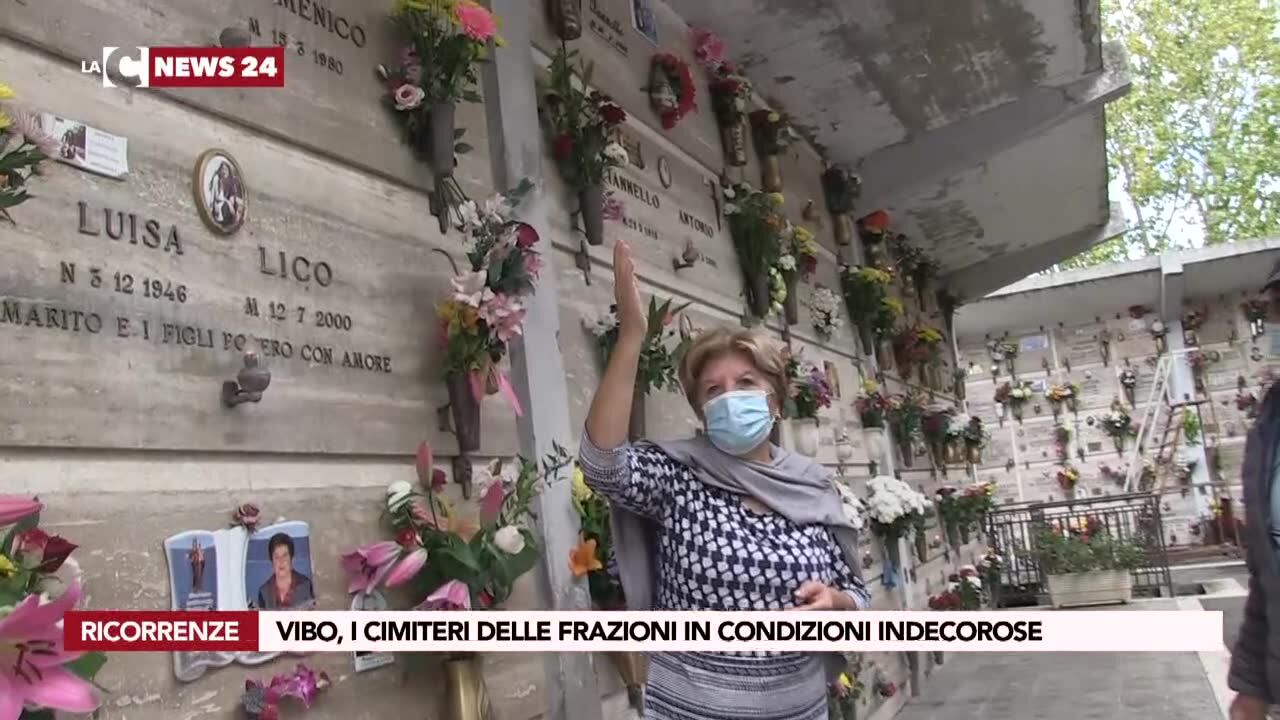 Vibo, i cimiteri delle frazioni in condizioni indecorose