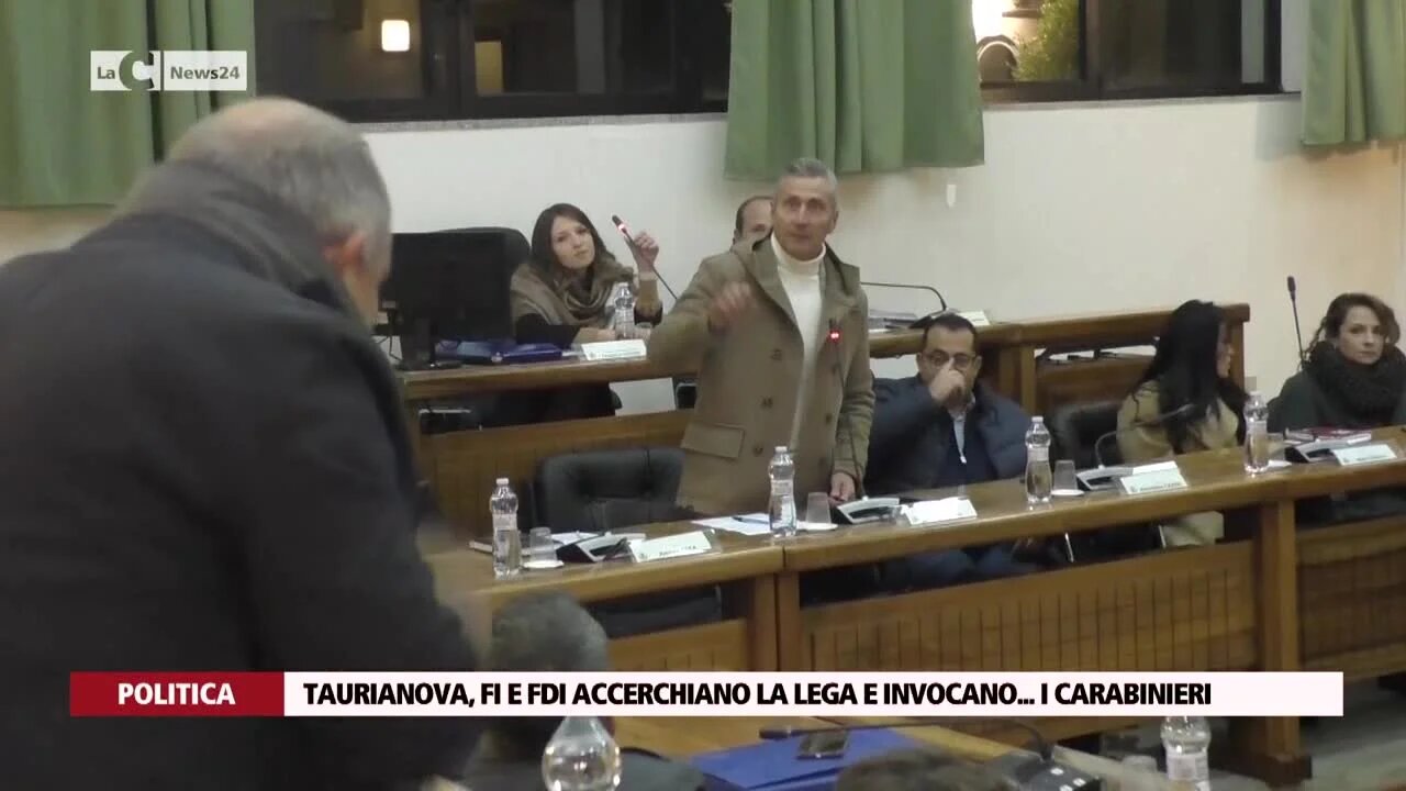 Taurianova, FI e FdI accerchiano la Lega e invocano... i carabinieri