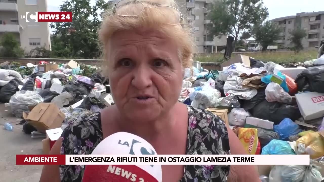 L'emergenza rifiuti tiene in ostaggio Lamezia Terme