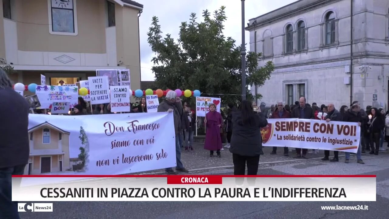 Cessaniti in piazza contro la paura e l’indifferenza