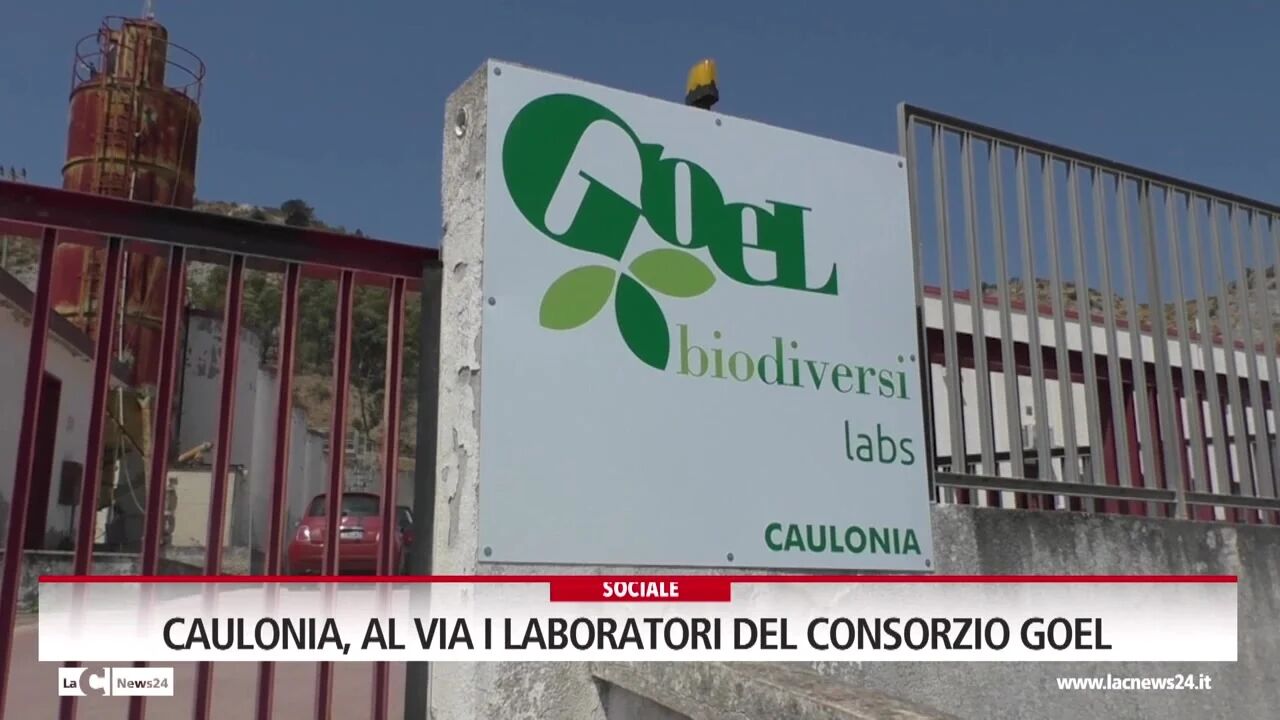 Caulonia, al via i laboratori del consorzio Goel