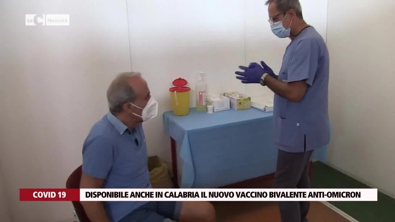 Disponibile anche in Calabria il nuovo vaccino bivalente anti-Omicron