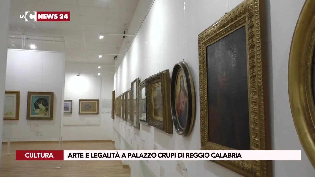 Arte e legalità a palazzo Crupi di Reggio Calabria