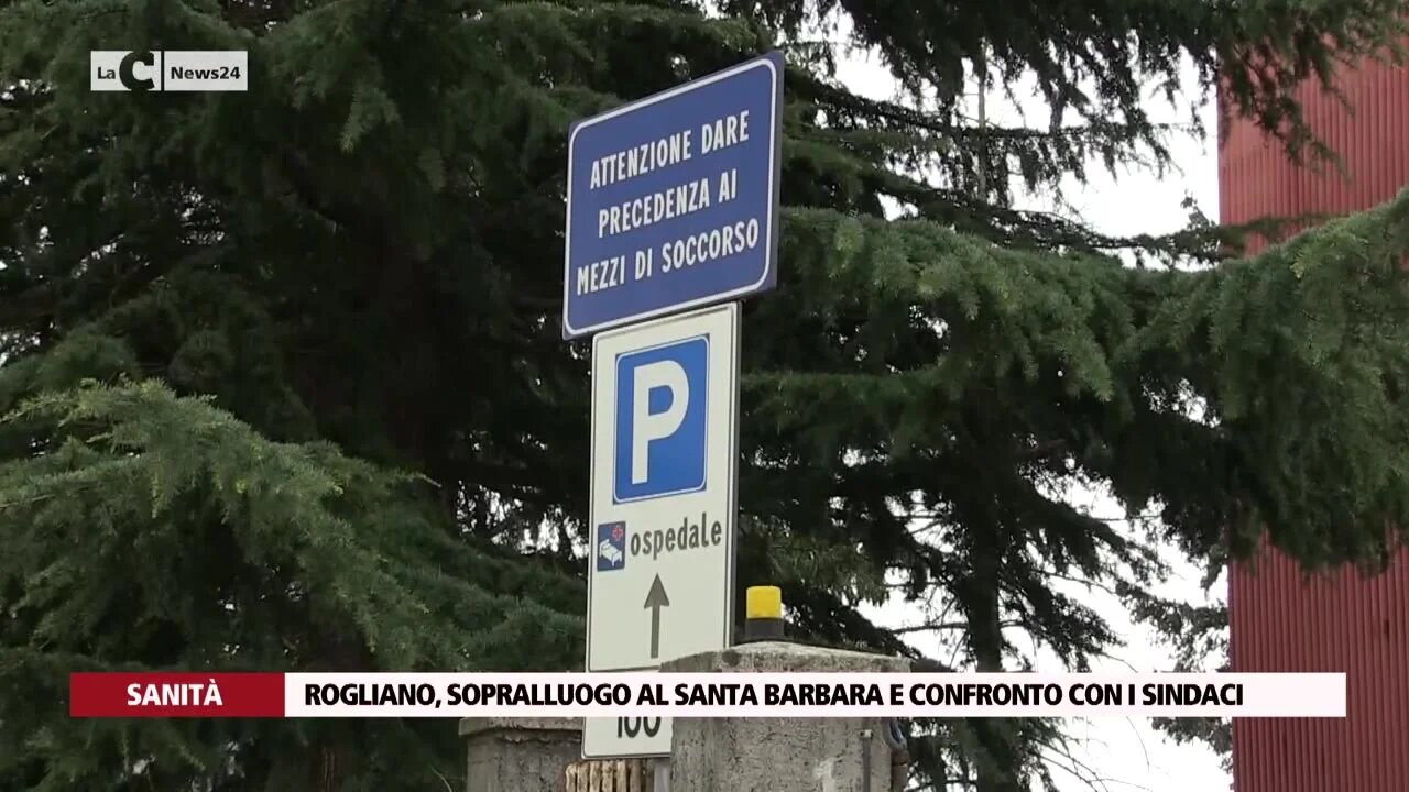 Rogliano, sopralluogo al Santa Barbara e confronto con i sindaci