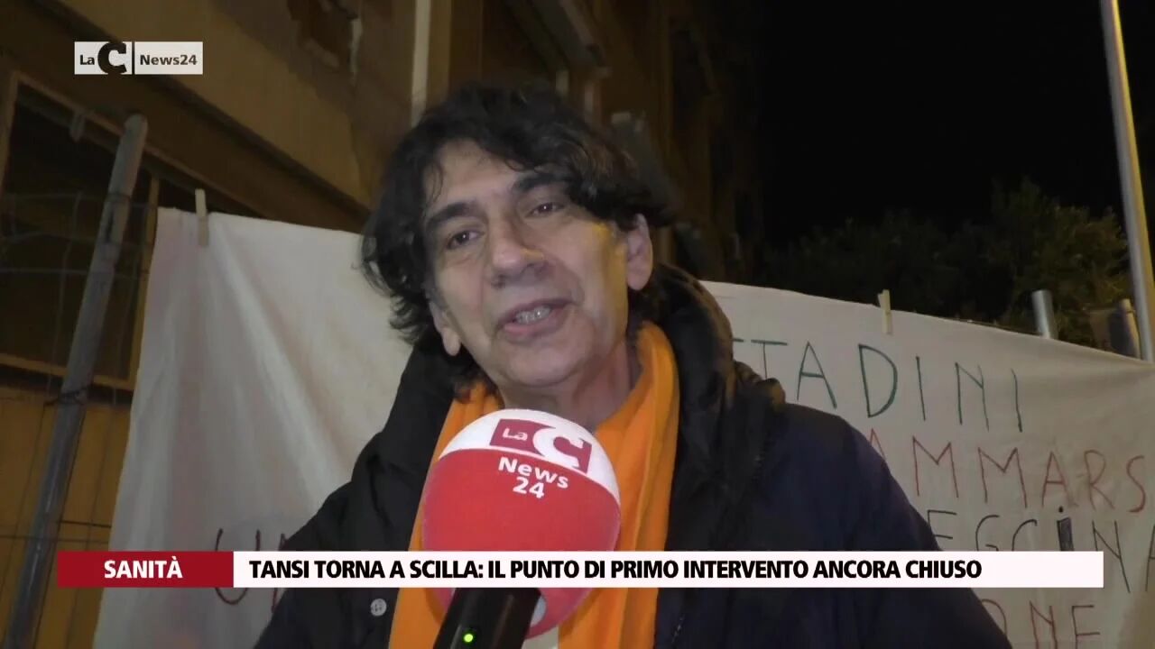Tansi torna a Scilla: il punto di primo intervento ancora chiuso