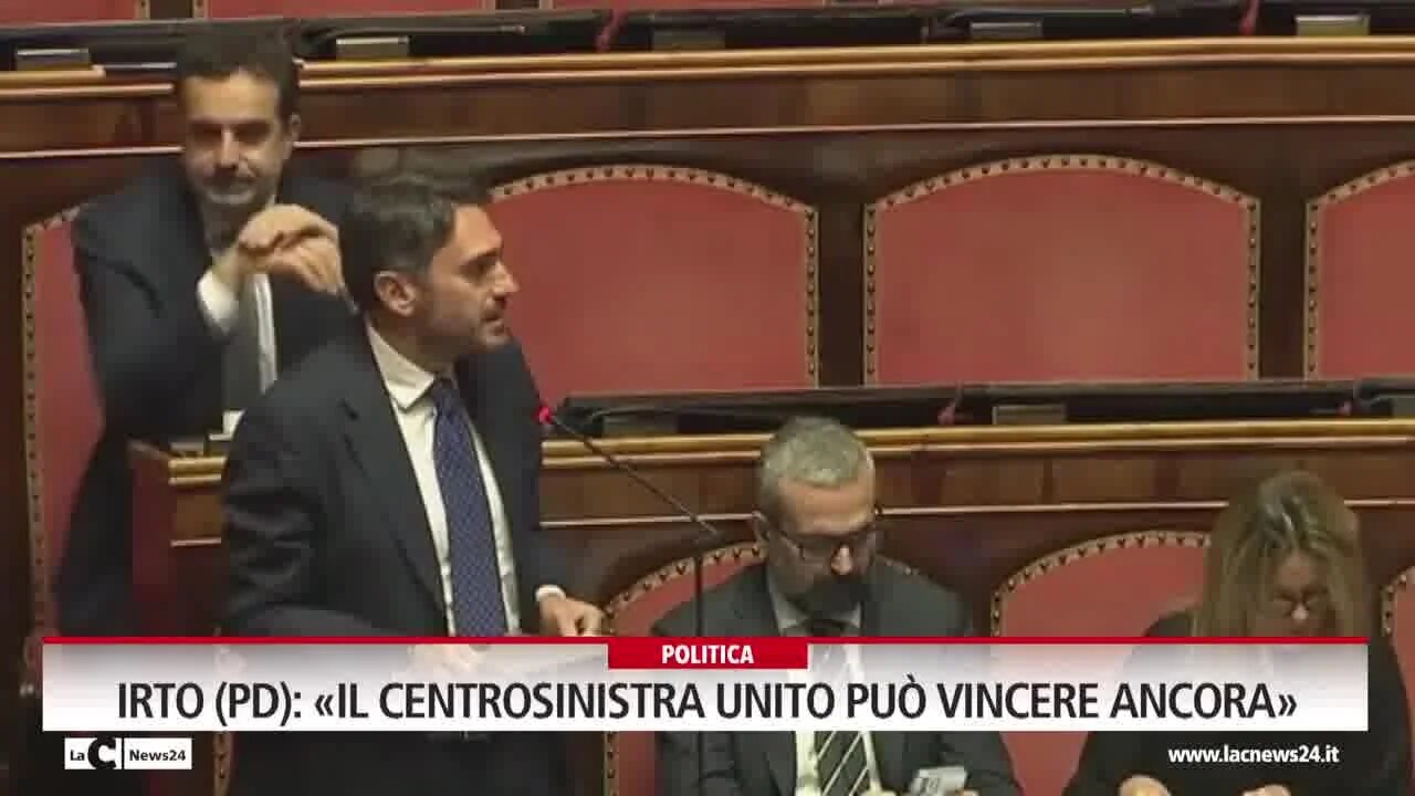 Irto (Pd): «Il centrosinistra unito può vincere ancora»