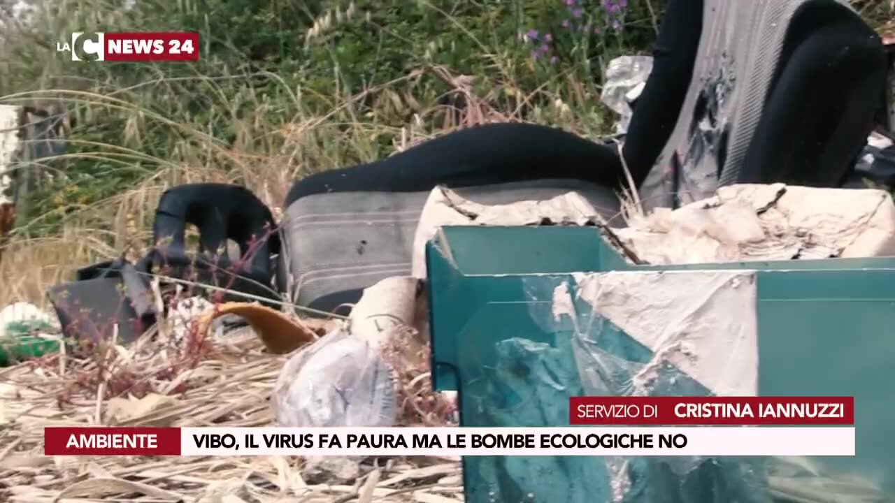 Vibo, il virus fa paura ma le bombe ecologiche no