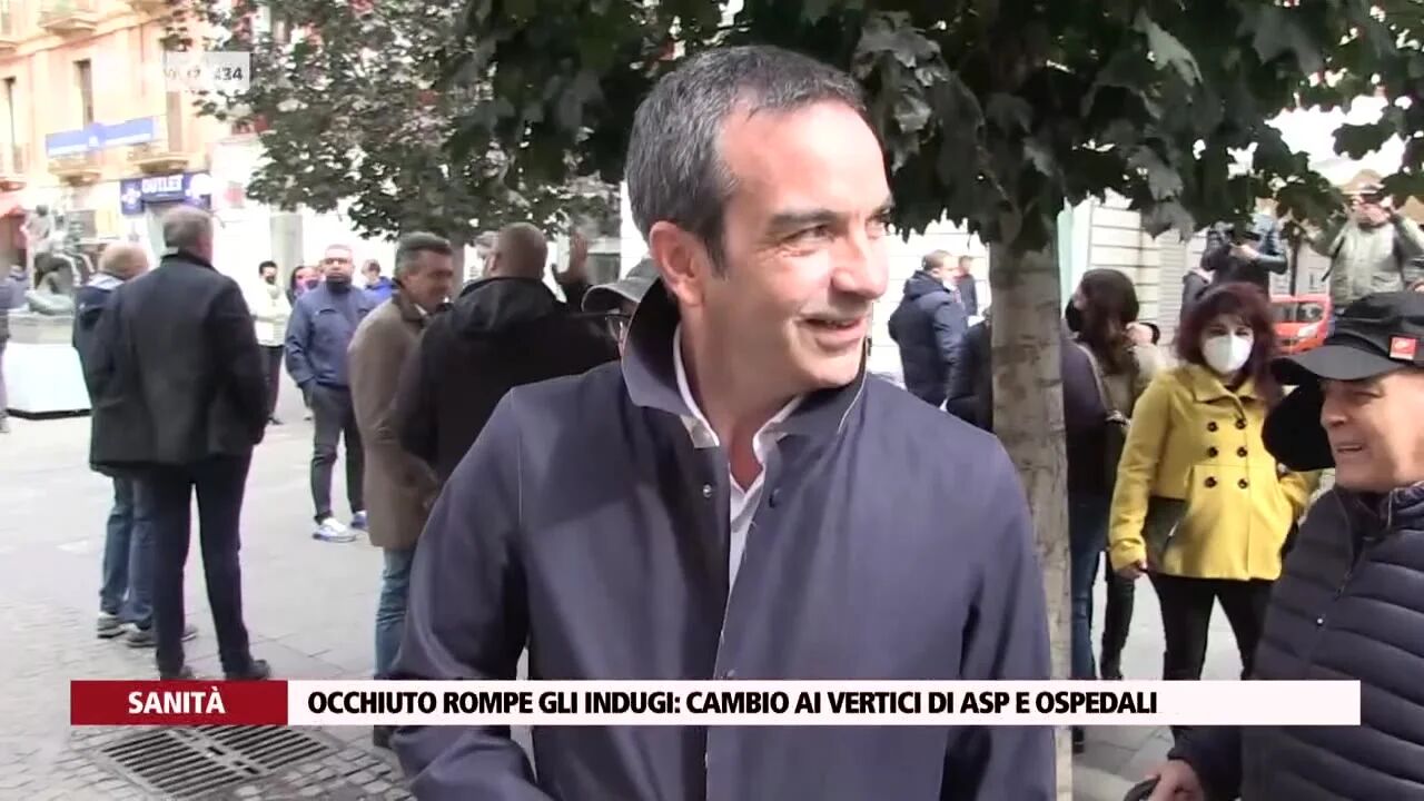 Occhiuto rompe gli indugi: cambio ai vertici di Asp e ospedali