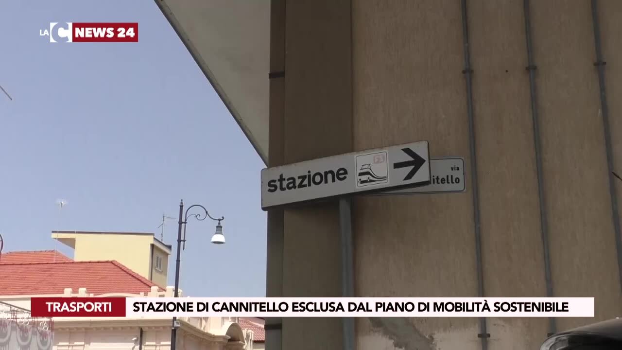 Stazione di Cannitello esclusa dal piano di mobilità sostenibile