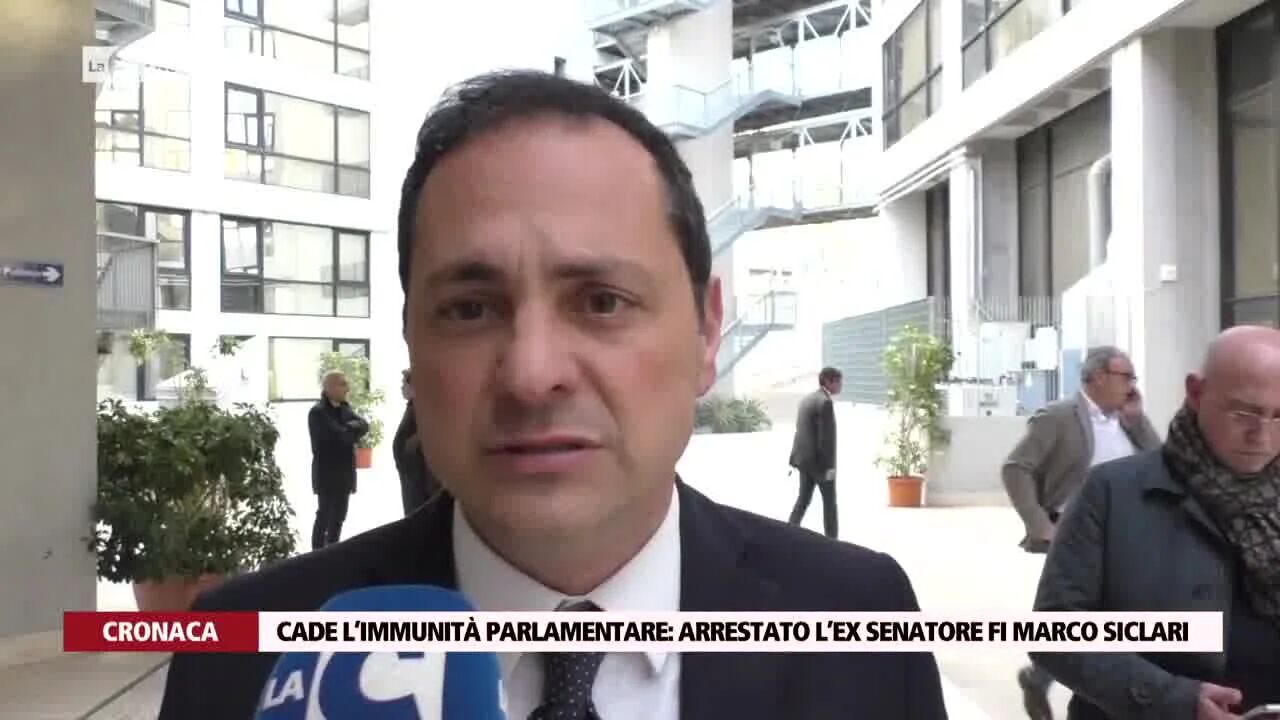 Cade l’immunità parlamentare: arrestato l’ex senatore FI Marco Siclari