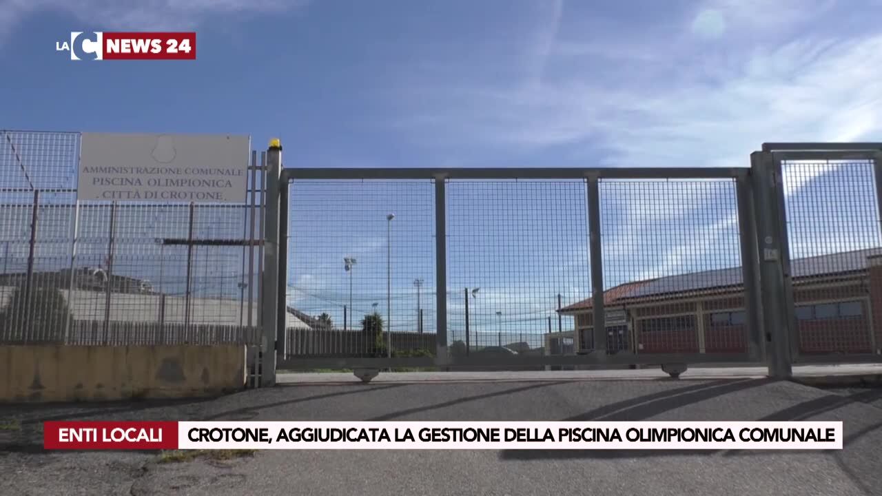 Crotone, aggiudicata la gestione della piscina olimpionica comunale