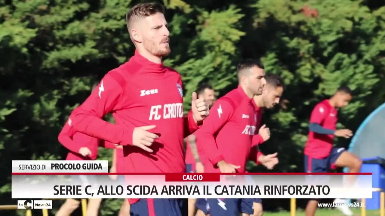 Serie C, allo Scida arriva il Catania rinforzato