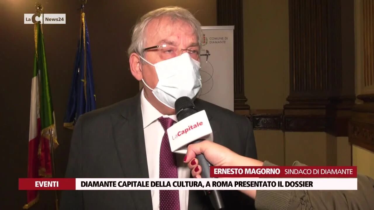 Diamante capitale della cultura, a Roma presentato il dossier