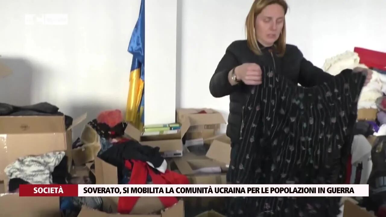 Soverato, si mobilita la comunità ucraina per le popolazioni in guerra
