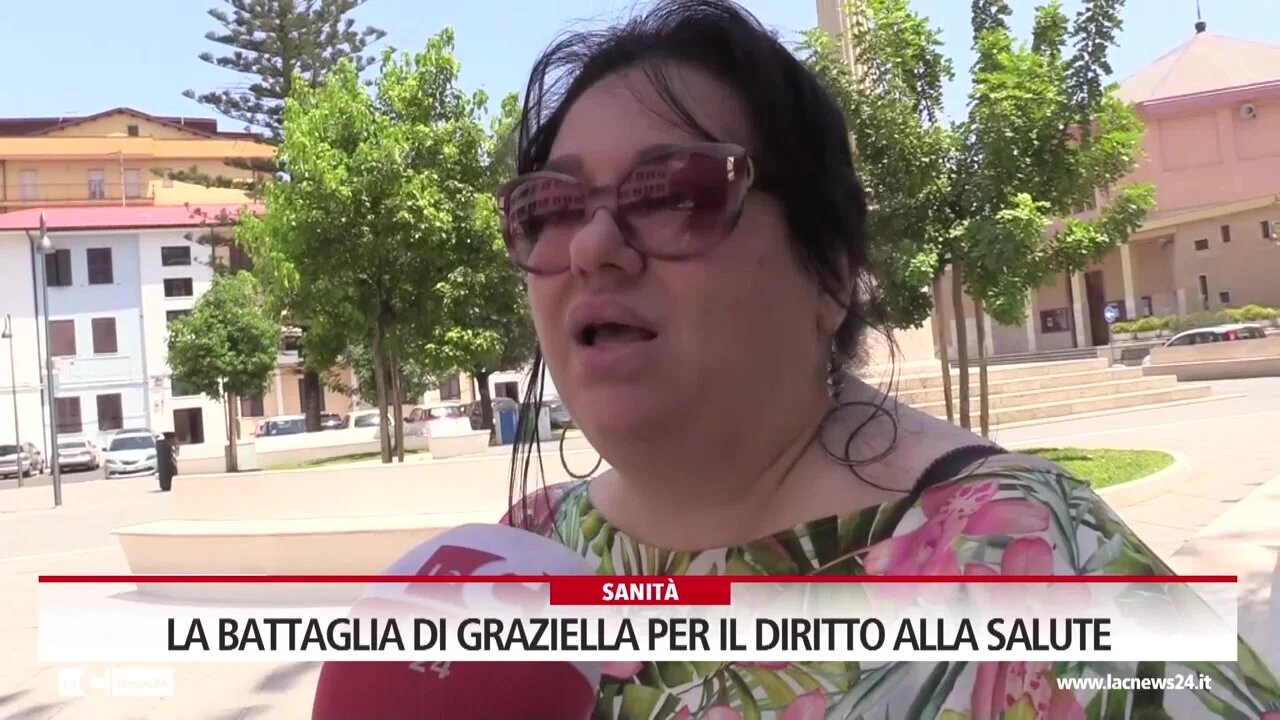 La battaglia di Graziella per il diritto alla salute