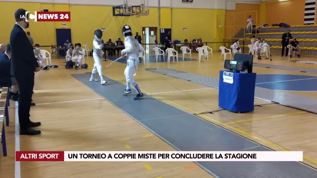Scherma, un torneo a coppie miste per concludere la stagione