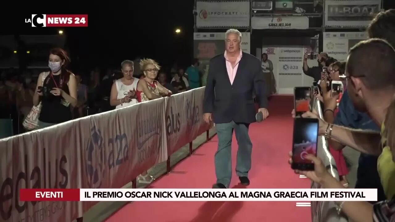 Il premio Oscar Nick Vallelonga al Magna Graecia film festival