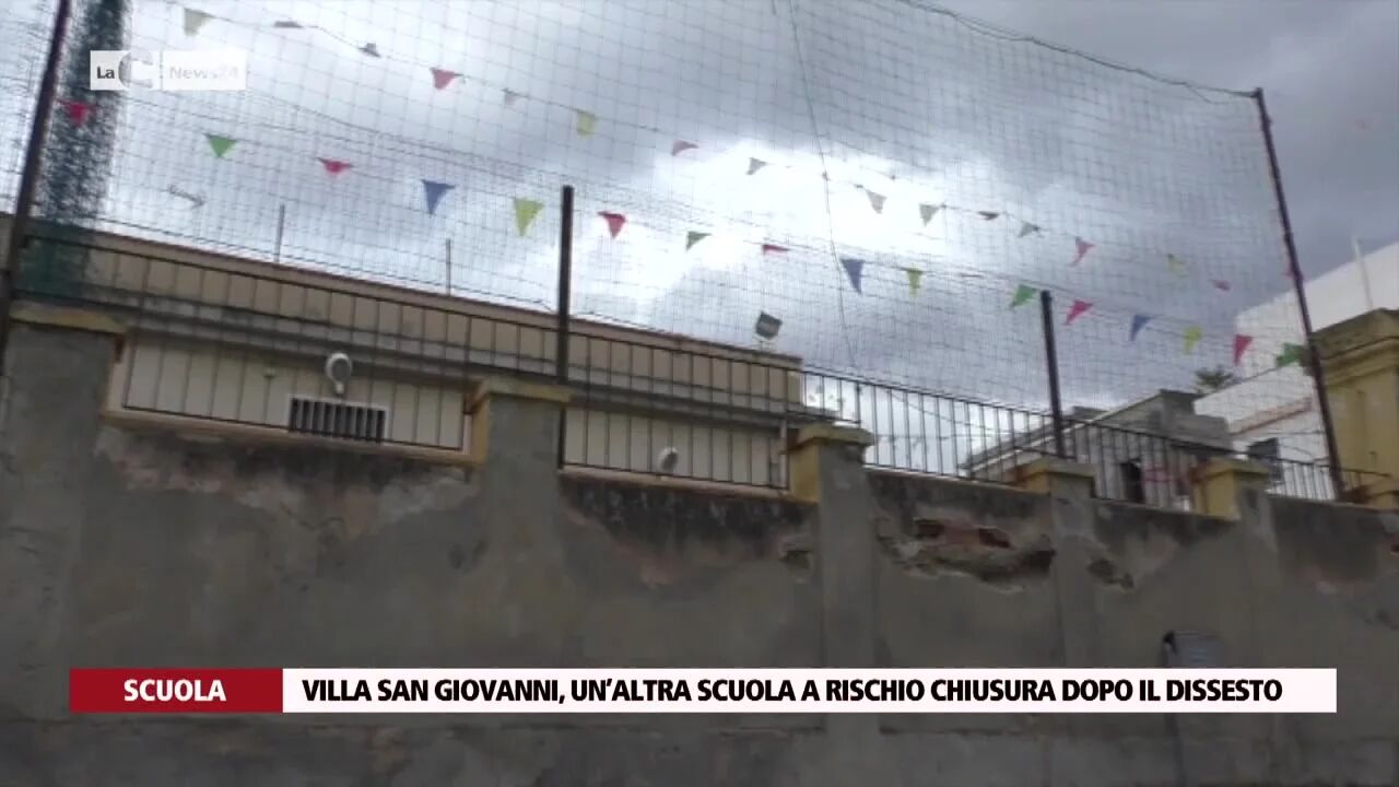 Villa San Giovanni, un’altra scuola a rischio chiusura dopo il dissesto