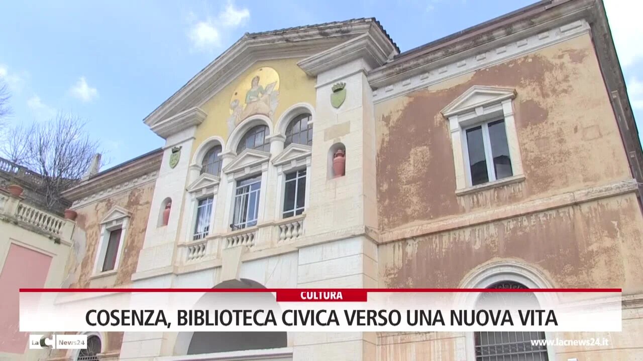 Cosenza, biblioteca civica verso una nuova vita