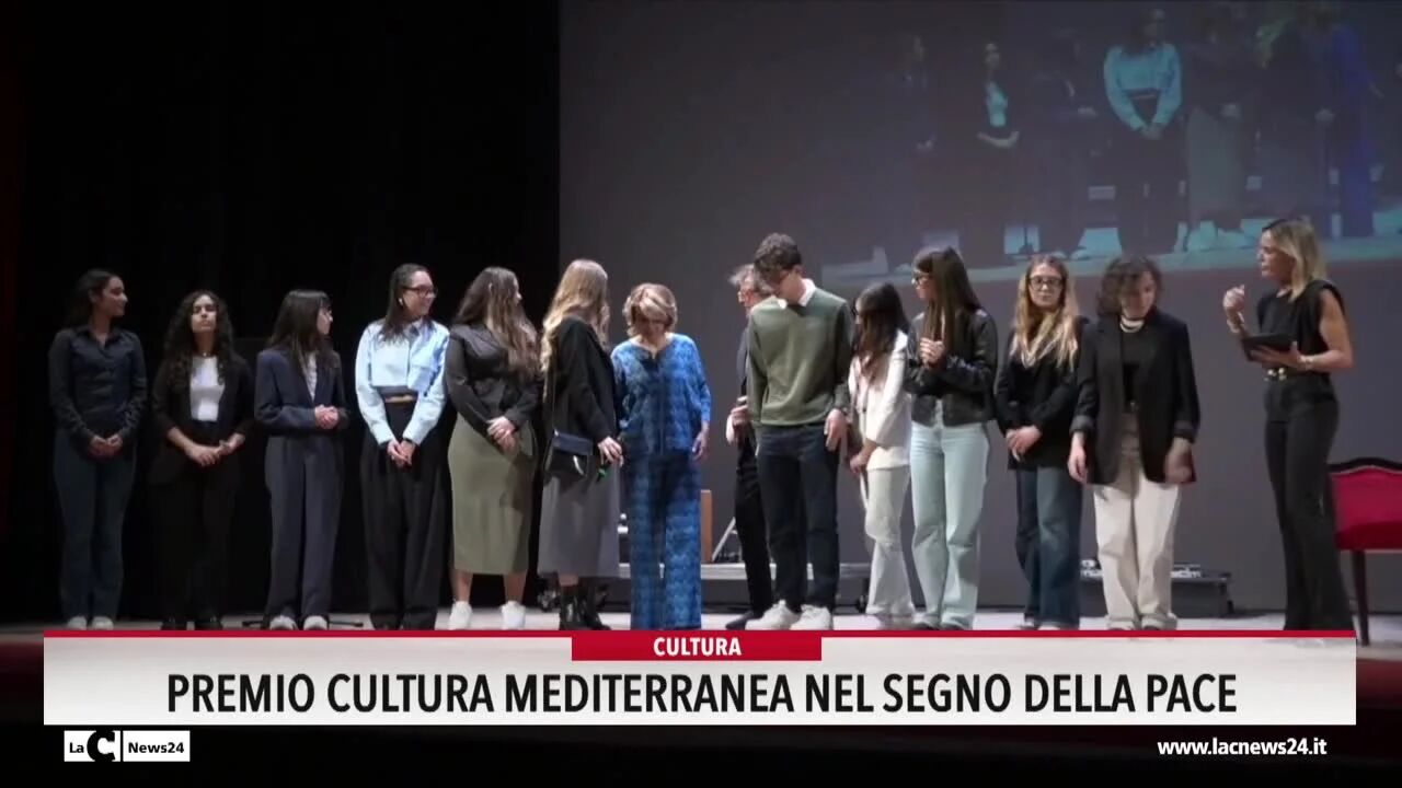 Premio Cultura Mediterranea nel segno della pace