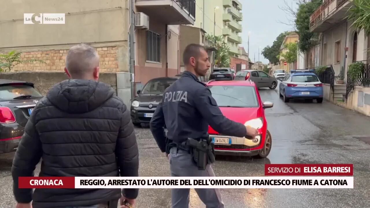Reggio, arrestato l'autore del dell'omicidio di Francesco Fiume a Catona