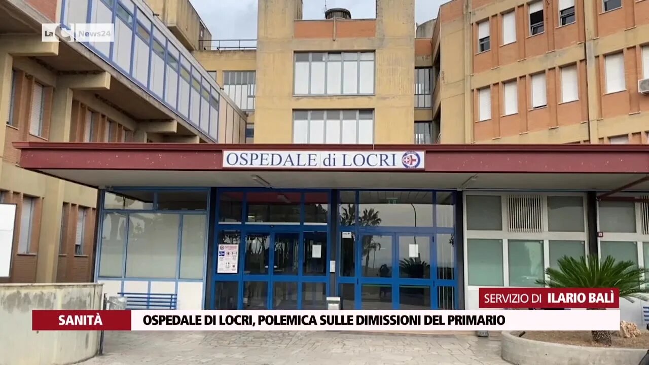 Ospedale di Locri, polemica sulle dimissioni del primario