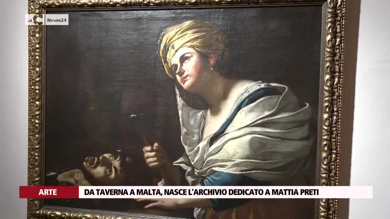 Da Taverna a Malta, nasce l'archivio dedicato a Mattia Preti