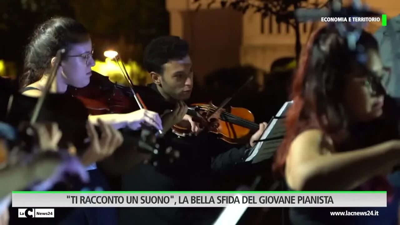 "Ti racconto un suono", la bella sfida del giovane pianista