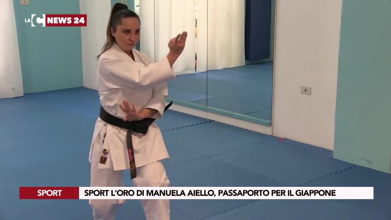 Sport l'oro di Manuela Aiello, passaporto per il Giappone