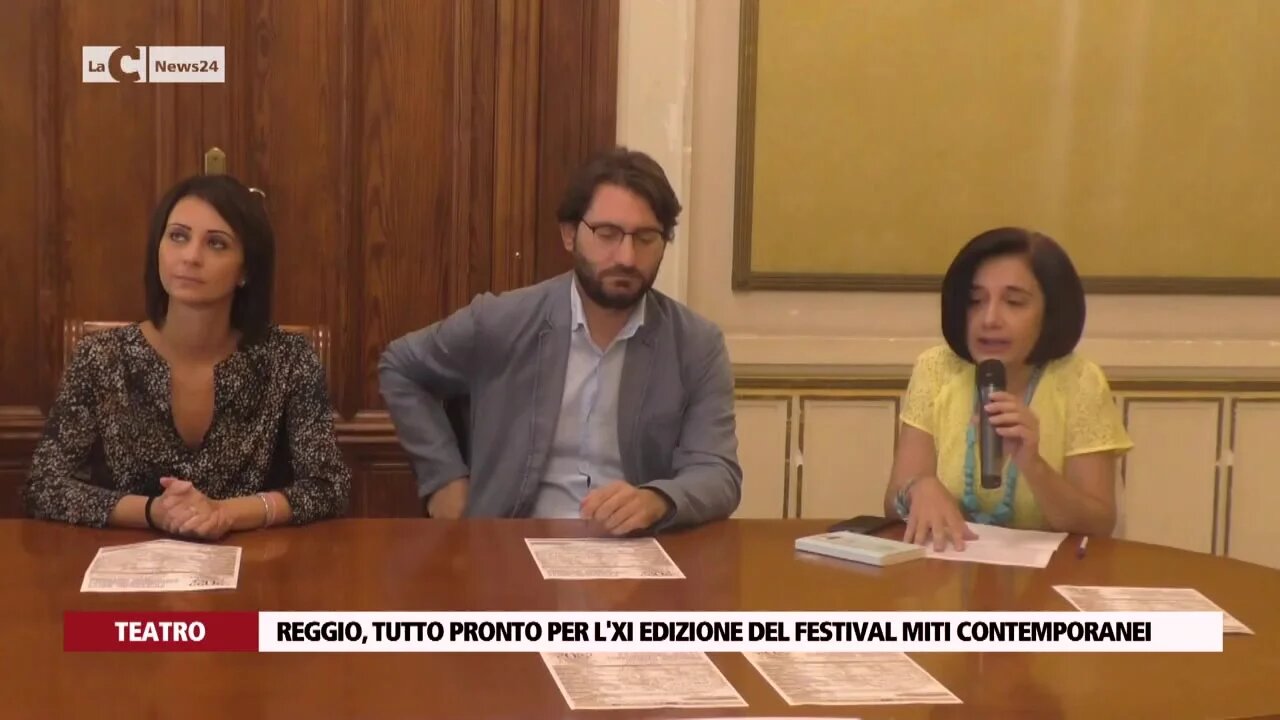 Reggio, tutto pronto per l'XI edizione del Festival Miti Contemporanei