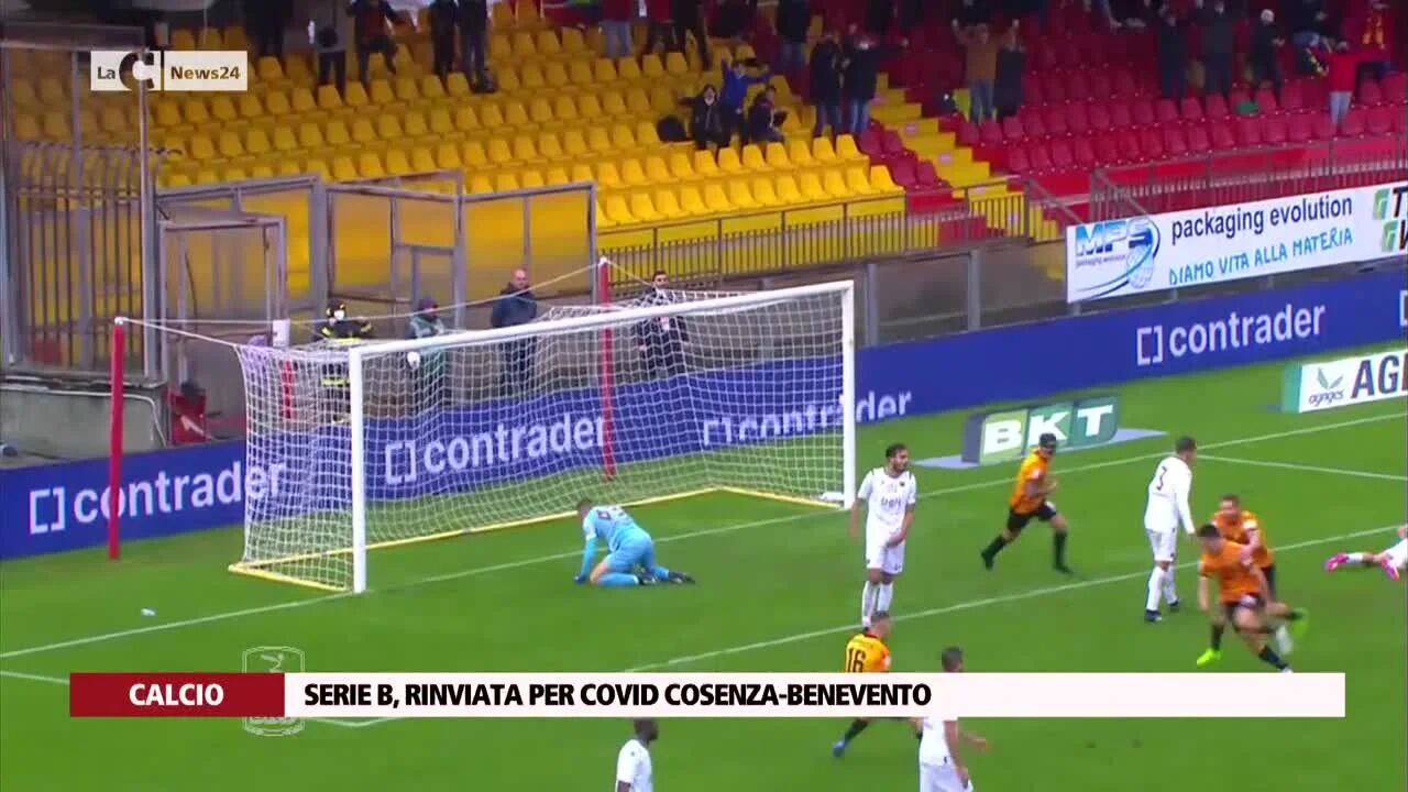Serie B, rinviata per Covid Cosenza-Benevento
