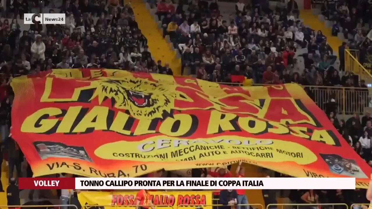 Tonno Callipo pronta per la finale di Coppa Italia