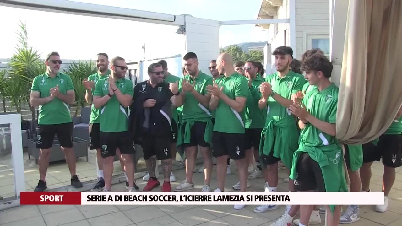 Serie A di Beach Soccer, Icierre Lamezia si presenta