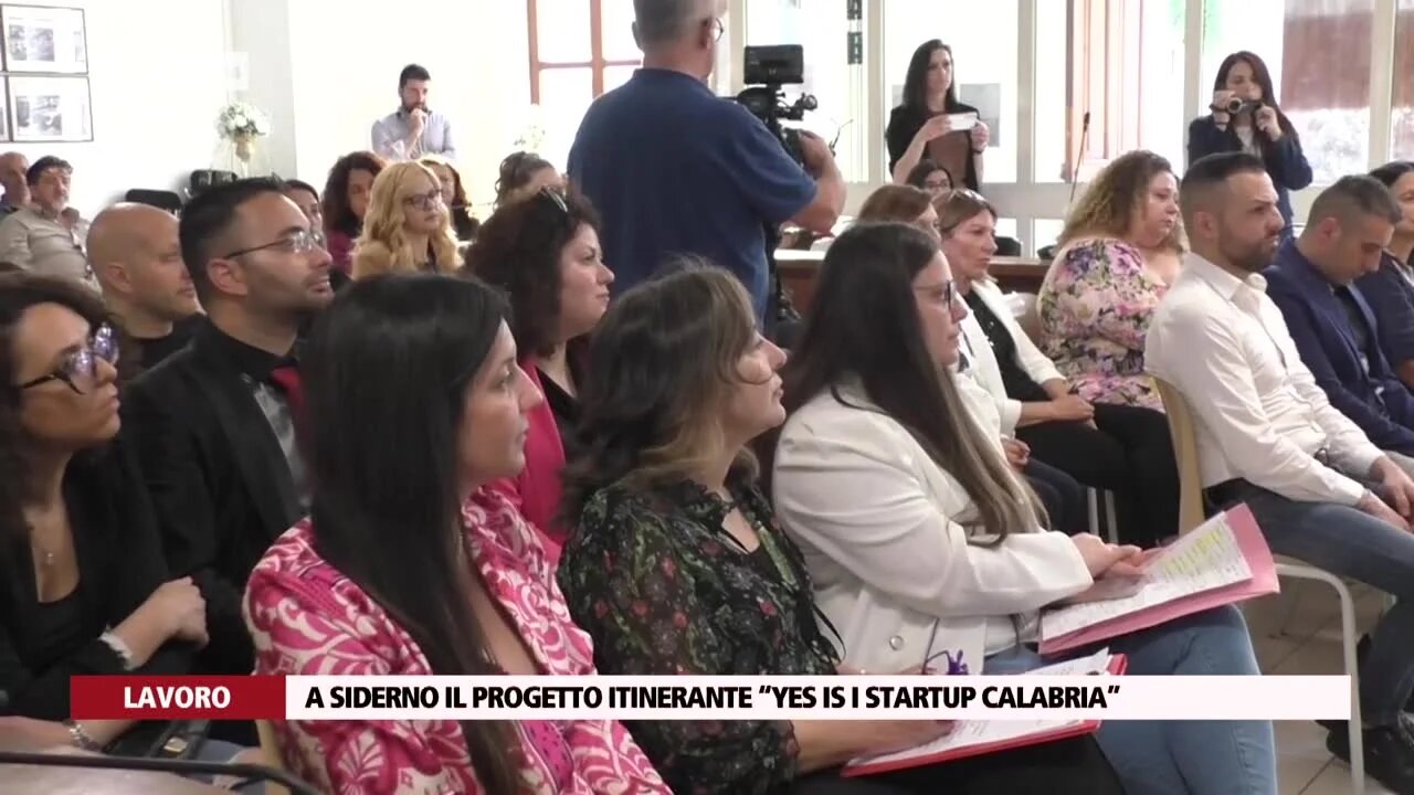 A Siderno il progetto itinerante “Yes is i startup Calabria”