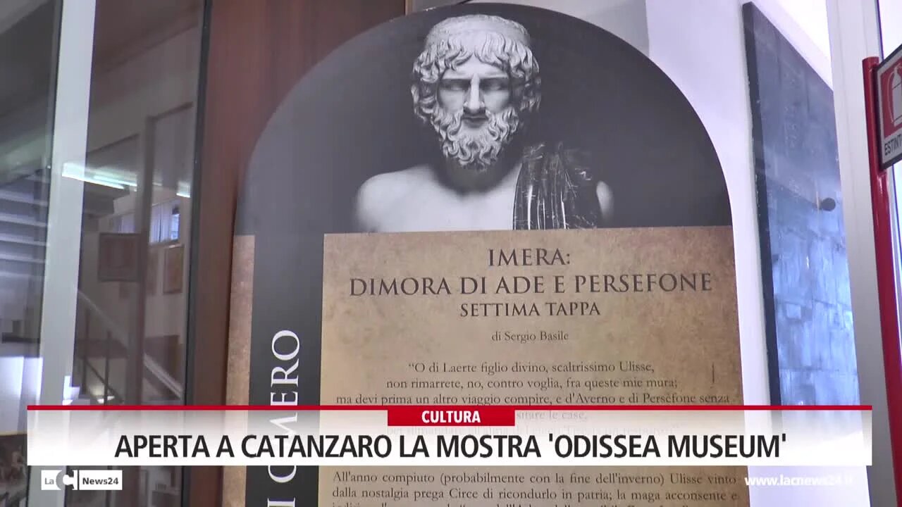 Il mito di Ulisse approda a Catanzaro: al via la mostra Odissea museum