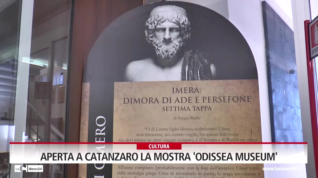 Aperta a Catanzaro la mostra 'Odissea museum'