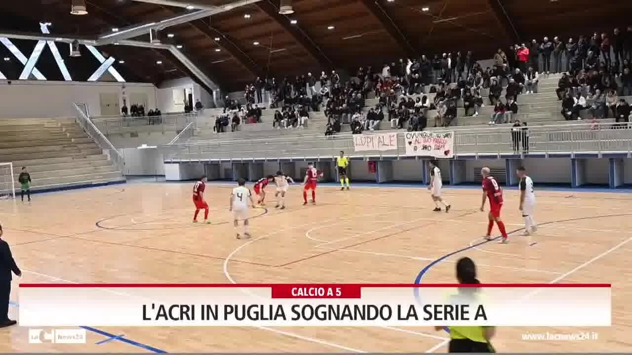L'Acri in Puglia sognando la Serie A