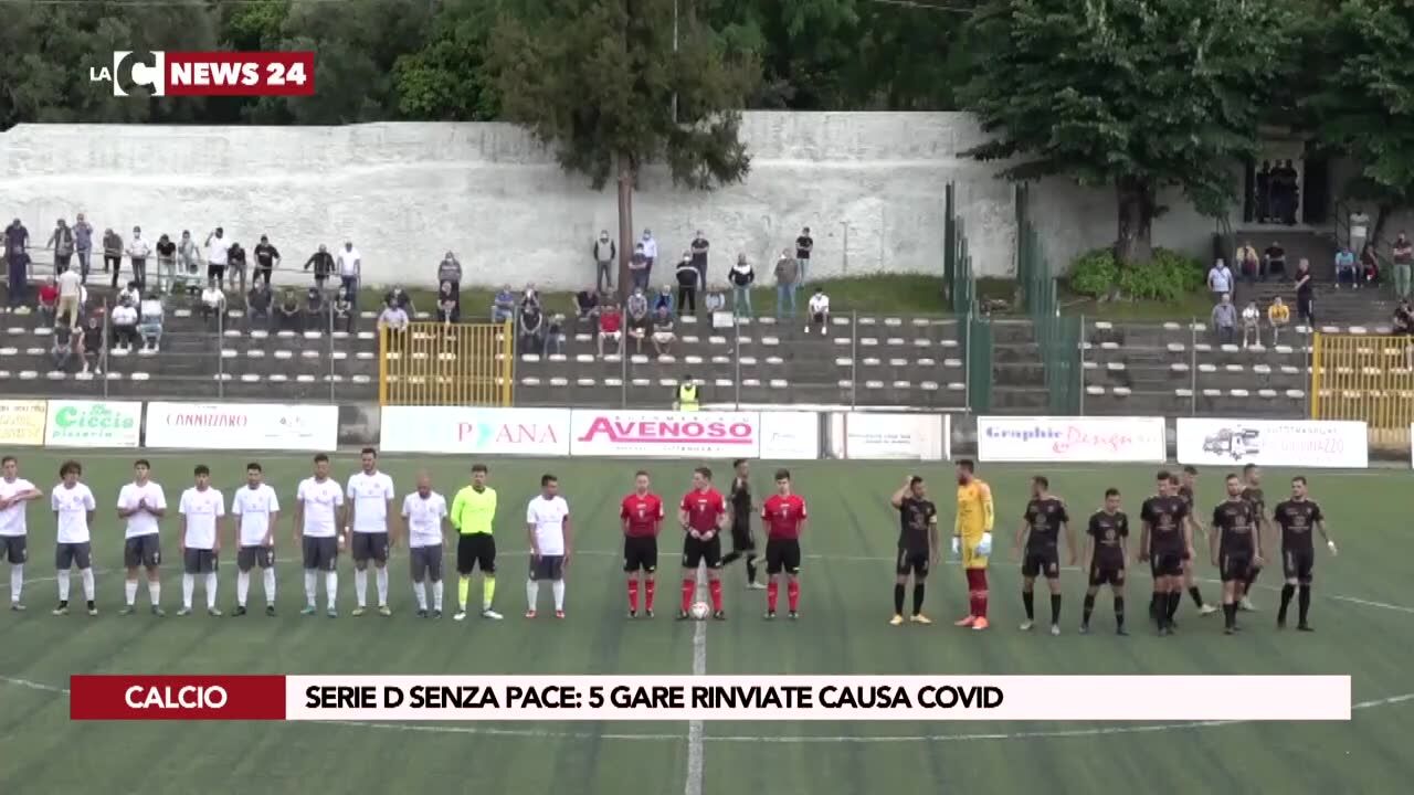 Serie D senza pace: 5 gare rinviate causa covid