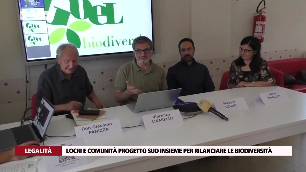 Locri e comunità progetto sud insieme per rilanciare le biodiversità