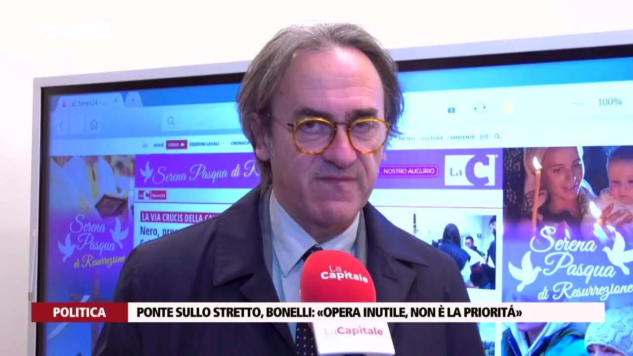 Ponte sullo stretto, Bonelli: «Opera inutile, non è la priorità»