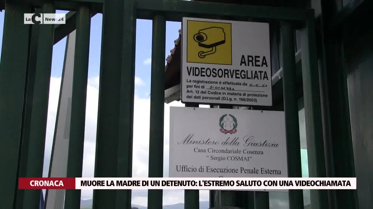 Muore la madre di un detenuto: l'estremo saluto con una videochiamata