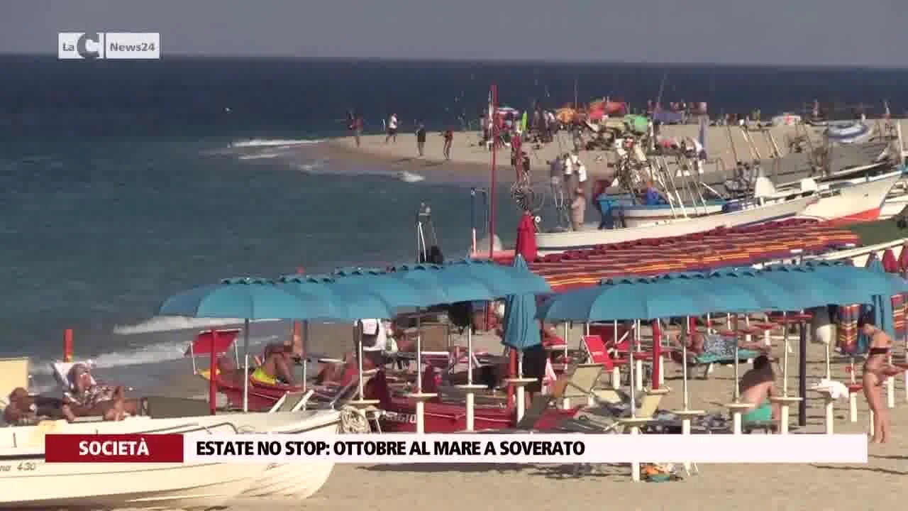 Estate no stop: ottobre al mare a Soverato