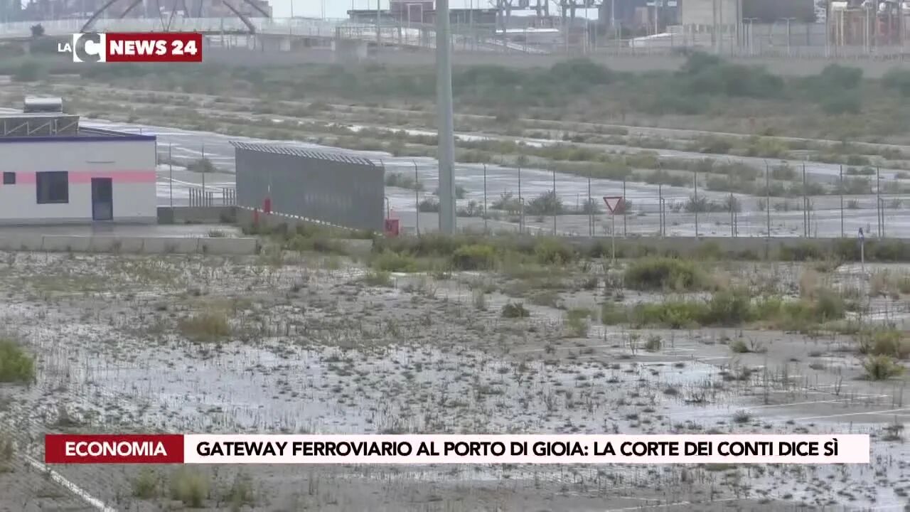 Gateway ferroviario al porto di Gioia: la corte dei conti dice sì