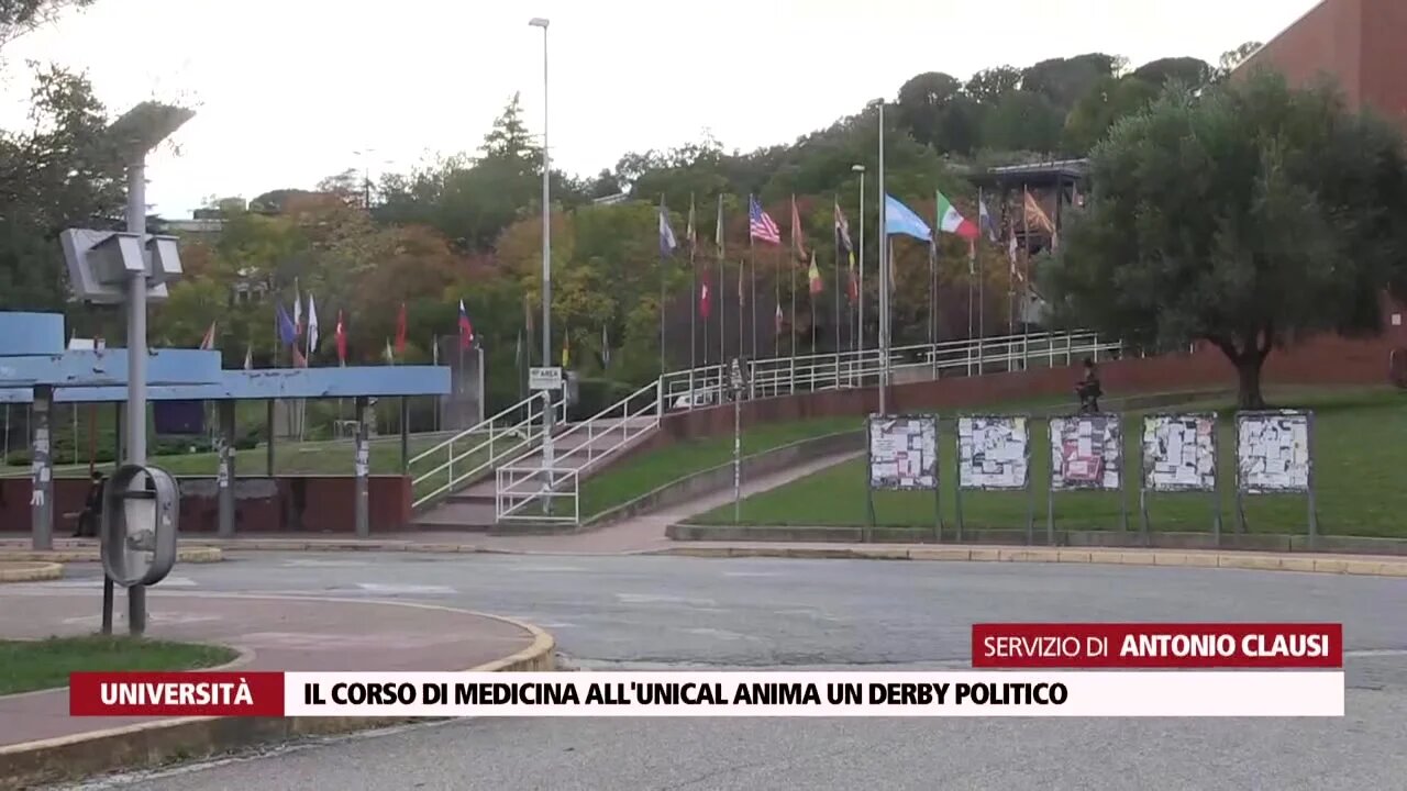 Il corso di Medicina all’Unical anima un derby politico