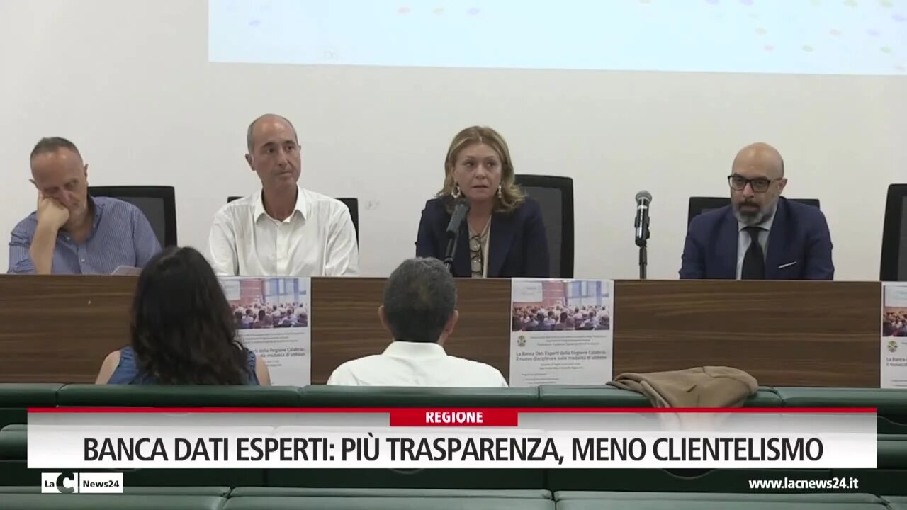La Regione Calabria vara il disciplinare per combattere il clientelismo attraverso l’utilizzo della banca dati di esperti esterni